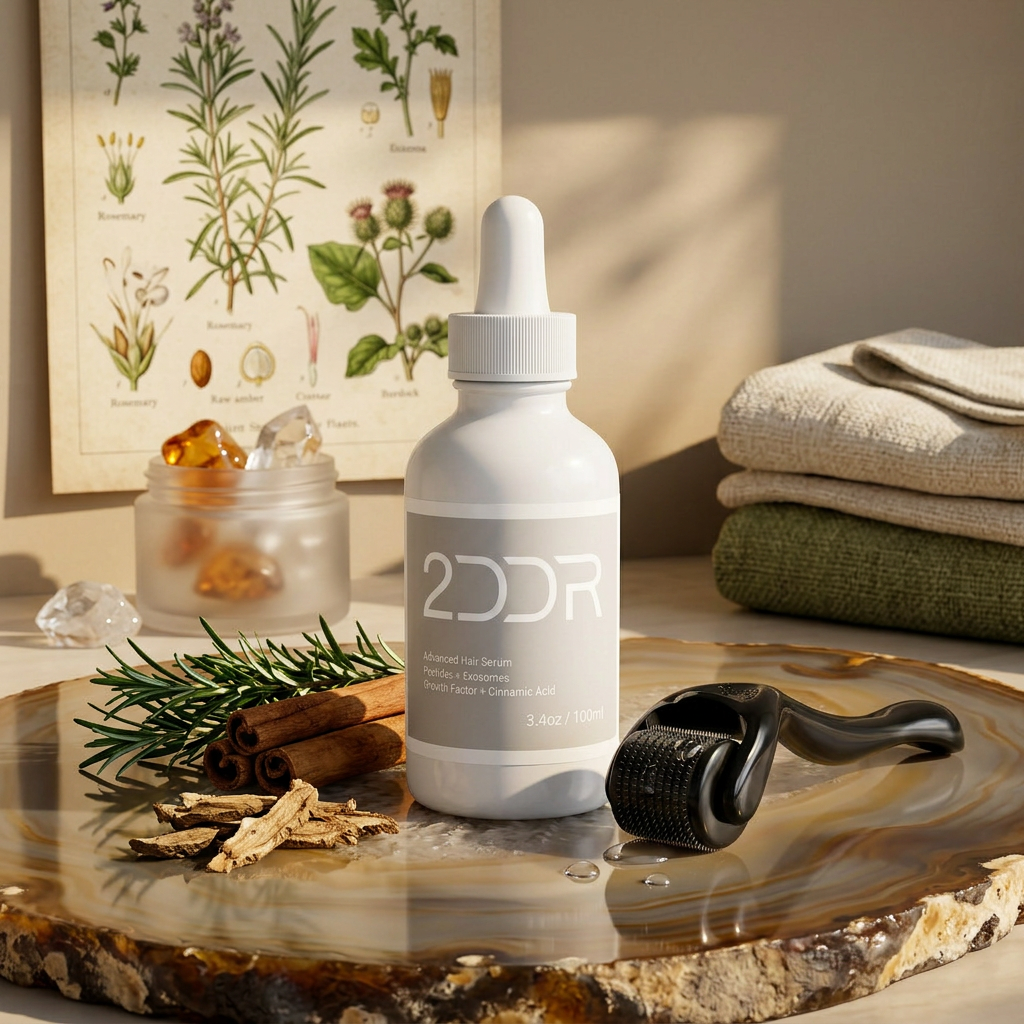 Advanced Hair Formula | 3 Month Supply | Free Derma Roller + Free US Shipping