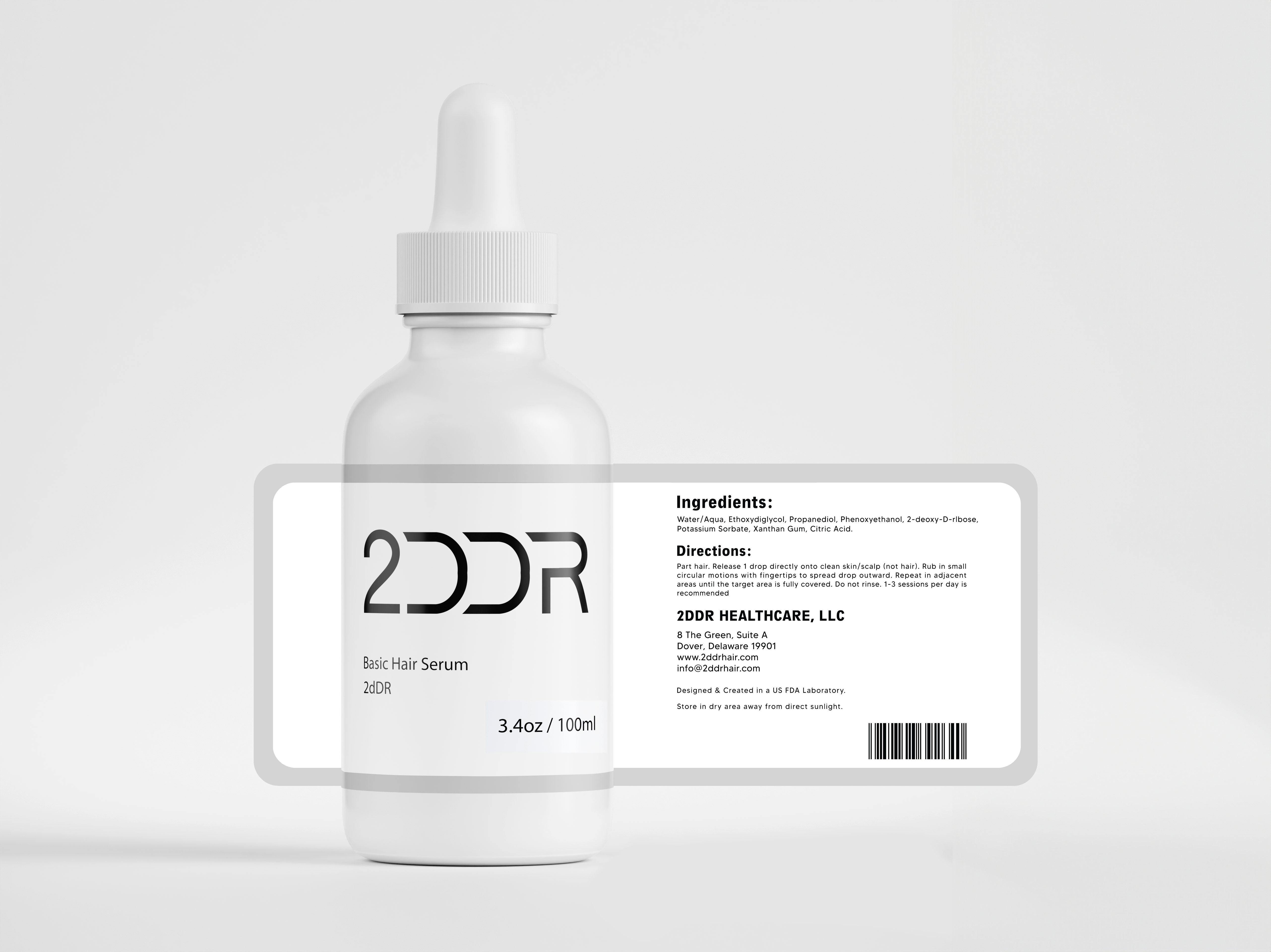 Basic Hair Formula | 3 Month Supply | Free Derma Roller + Free US Shipping