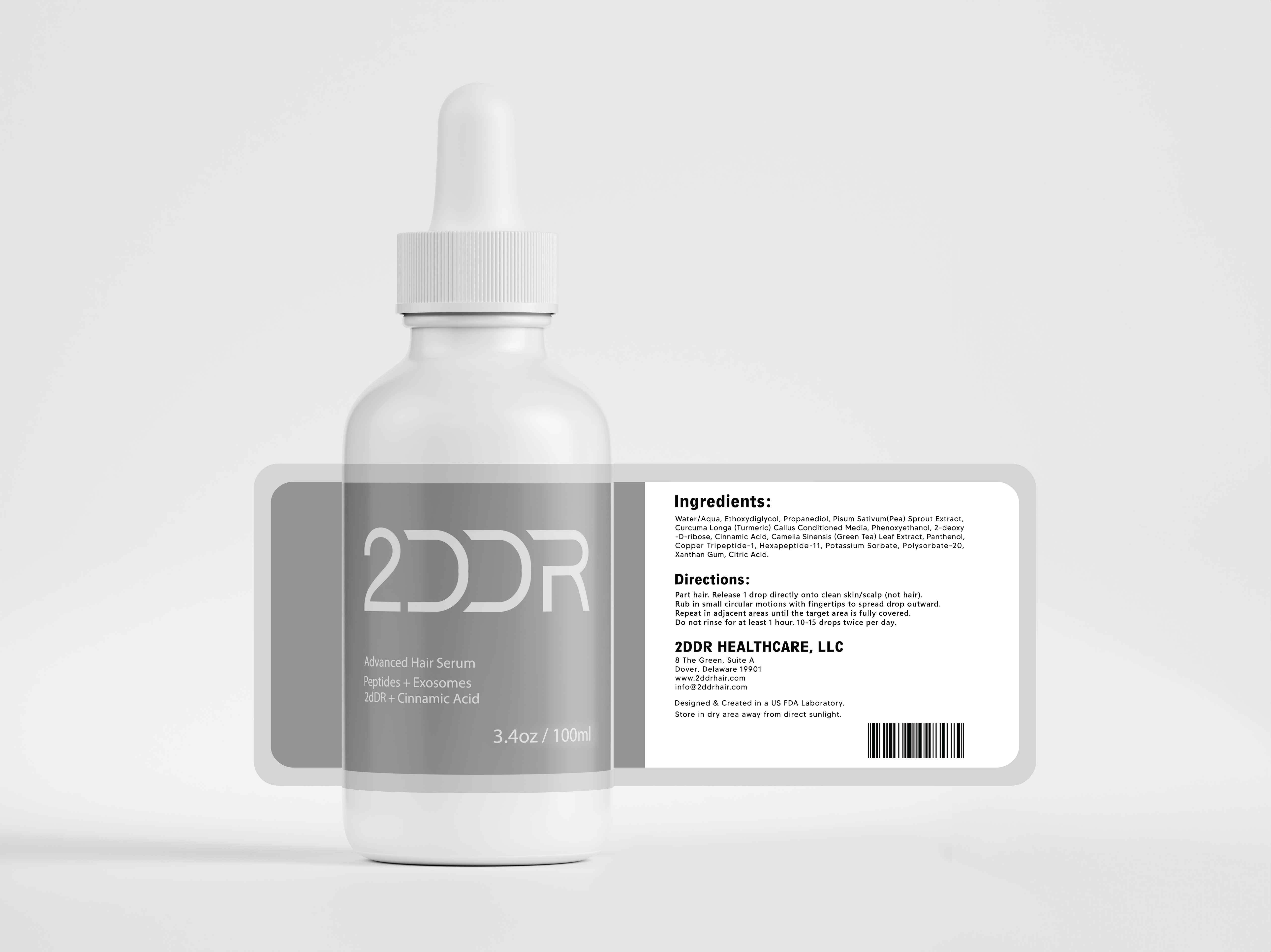 Advanced Hair Formula | 3 Month Supply | Free Derma Roller + Free US Shipping
